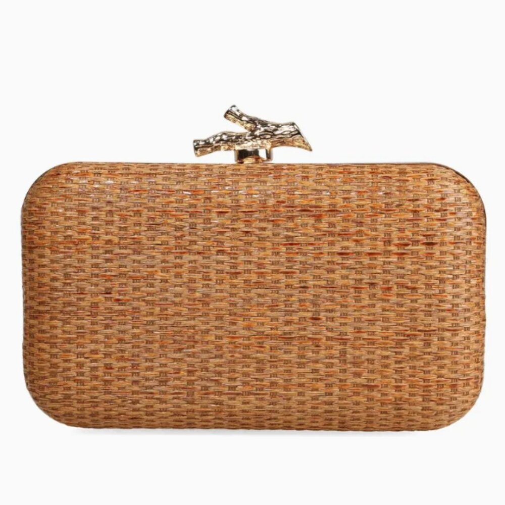 Elegant Woven Clutch/Handbag/Crossbody